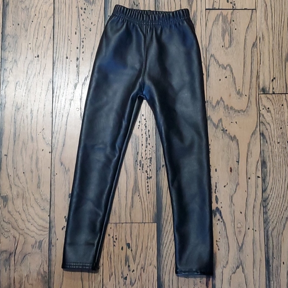 Other - Faux black leather leggings